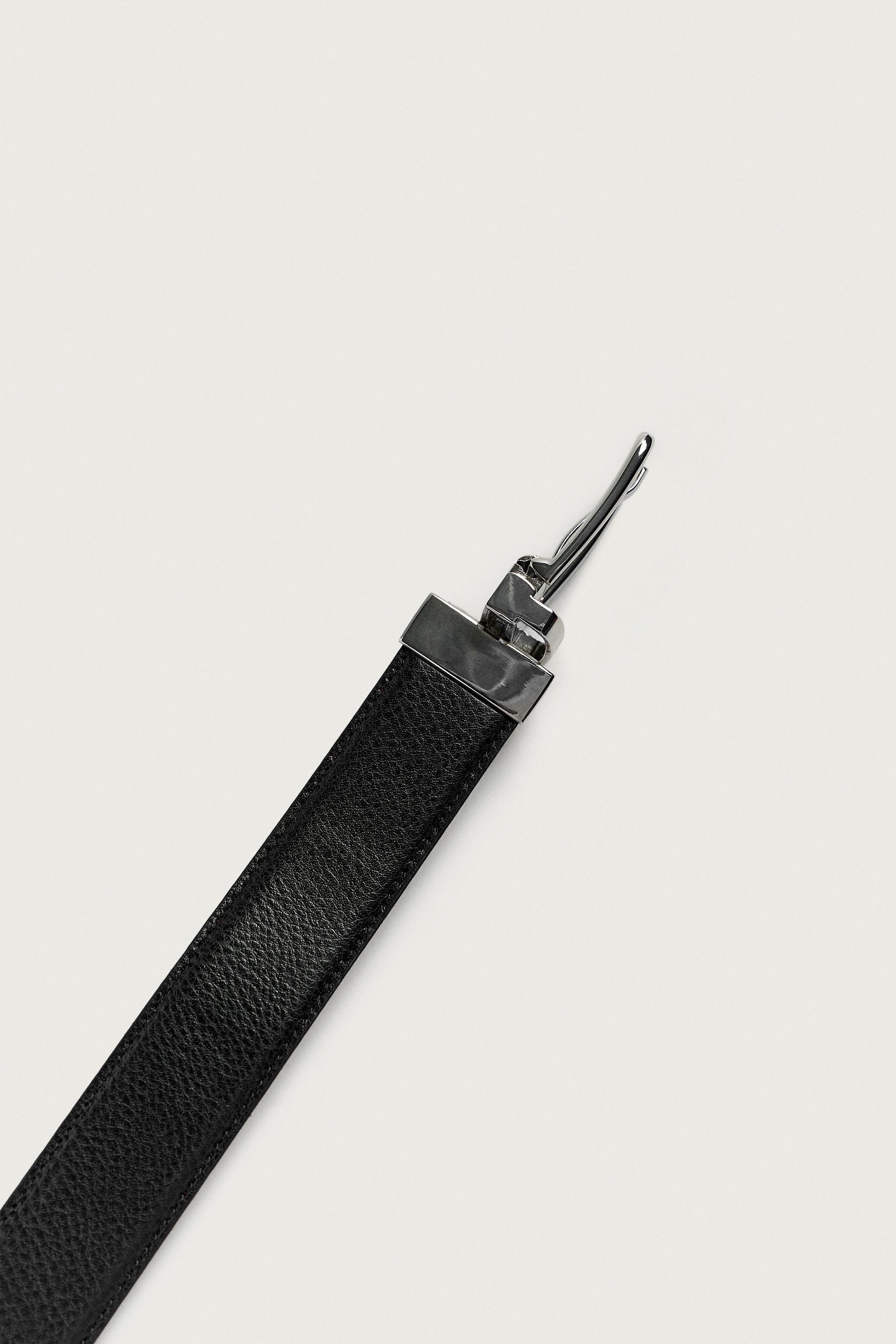 REVERSIBLE LEATHER BELT